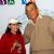 Milena dos Santos com Wilson Mizumoto