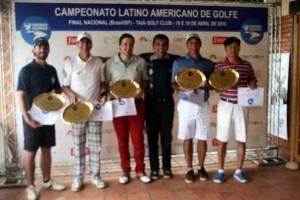 Gabriel, Ademir, Richard, Padula, Dunn e Denis