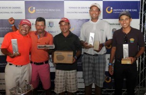 Campeoes Waldecy Souza, Rodolfo Delgado, Carlos Alberto Maciel,Ronaldo Goncalves e Patrick da Silva