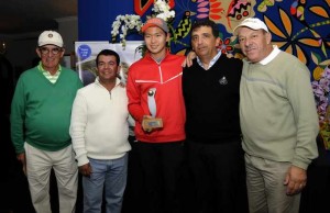 Campeao Scratch Jinbo Ha com diretoria