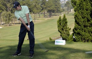 Alessandro Fabietti impacto no tee do 3 650