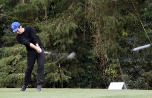 Pedro Nagayama impacto no tee do 5