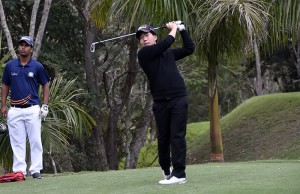 Pedro Nagayama no tee do 9 800