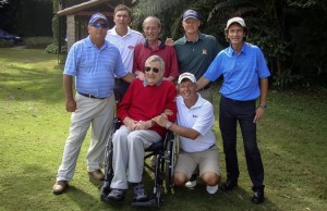 Ricardo Rossi com Navarro, Felipe, Steve. Erik, Luizinho e Roberto