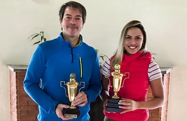 Eduardo Chaves e Jessica Lourenco